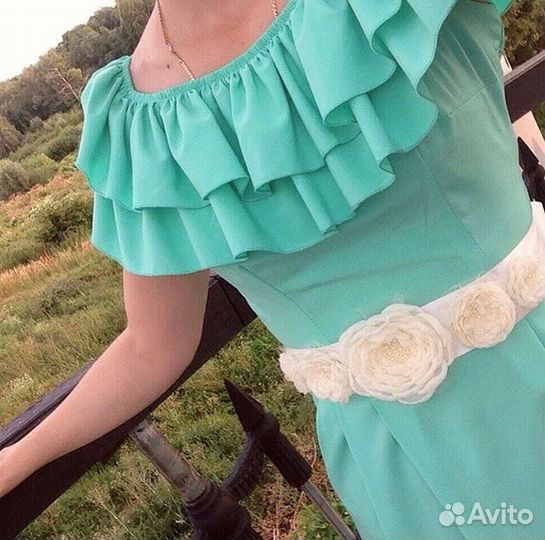 Пояс с цветами