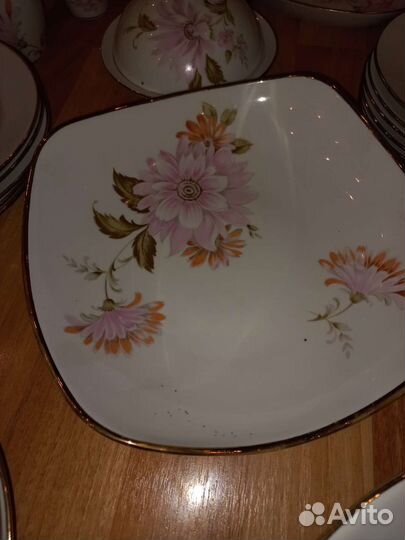 Столовый сервиз фарфор СССР