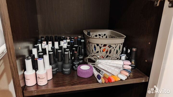 Гель лаки (75 цветов + паутинка,блестки и фольга)