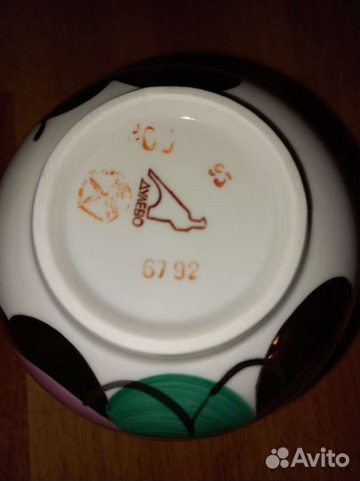 Чайная пара фарфор