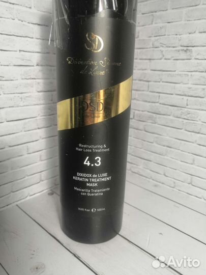 Dsd de luxe 4.3 маска для волос кератиновая 500 мл