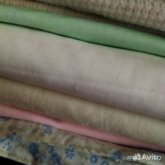 Постельное бельё, махровая простынь