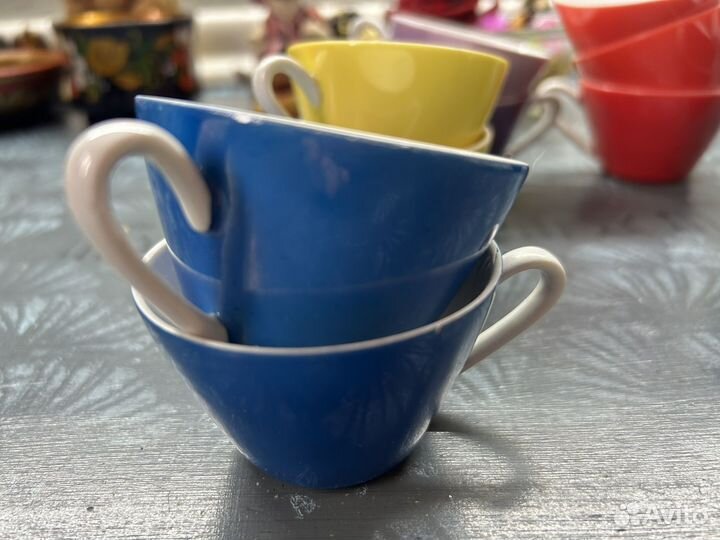 Чашка кофейная светофор радуга kahla гдр