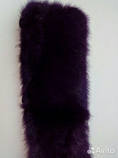 Воротник из норки