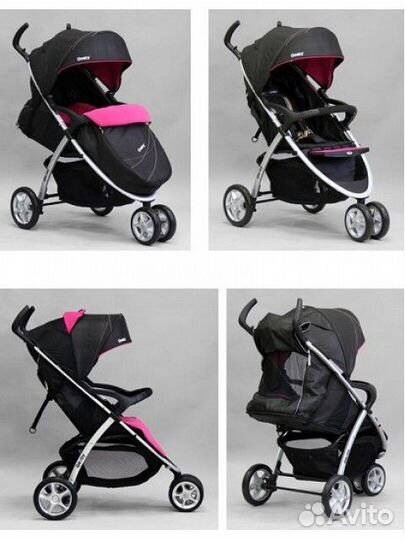 Коляска прогулочная Geoby C 409