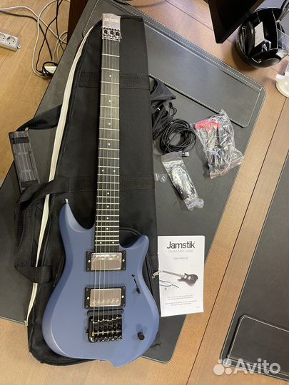 Электрогитара С DSP И midi jamstik studio