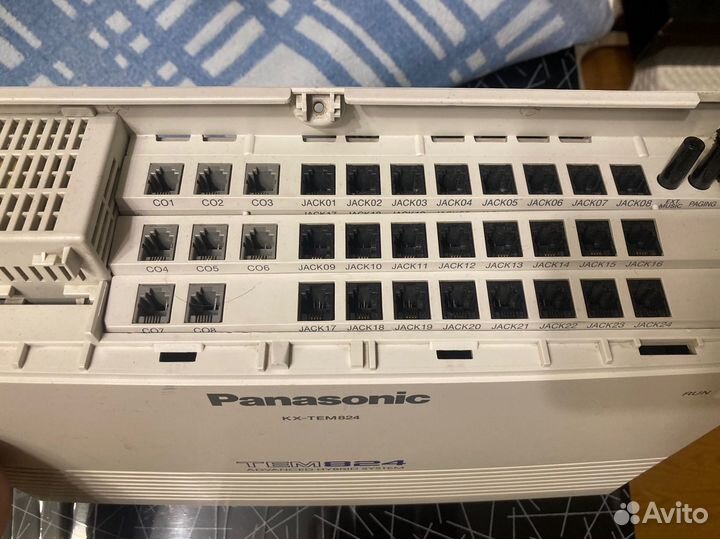 Атс panasonic kx tem824