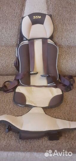 Детское автокресло мягкое