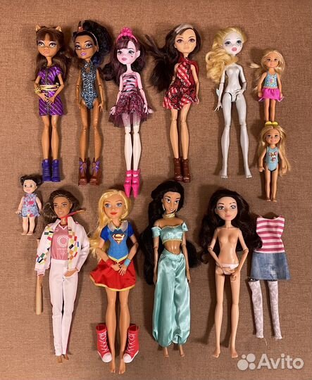 Куклы Барби монстр хай Дисней