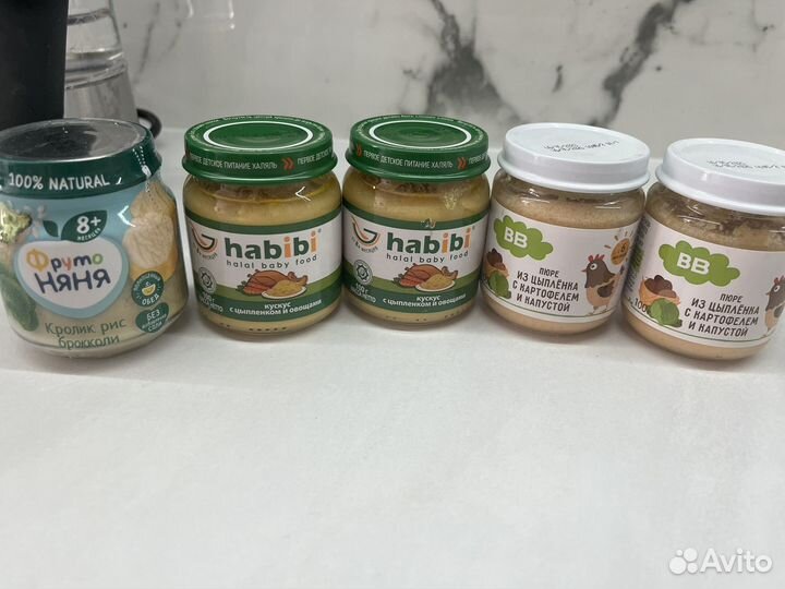 Детское пюре мясо+овощи 5 шт