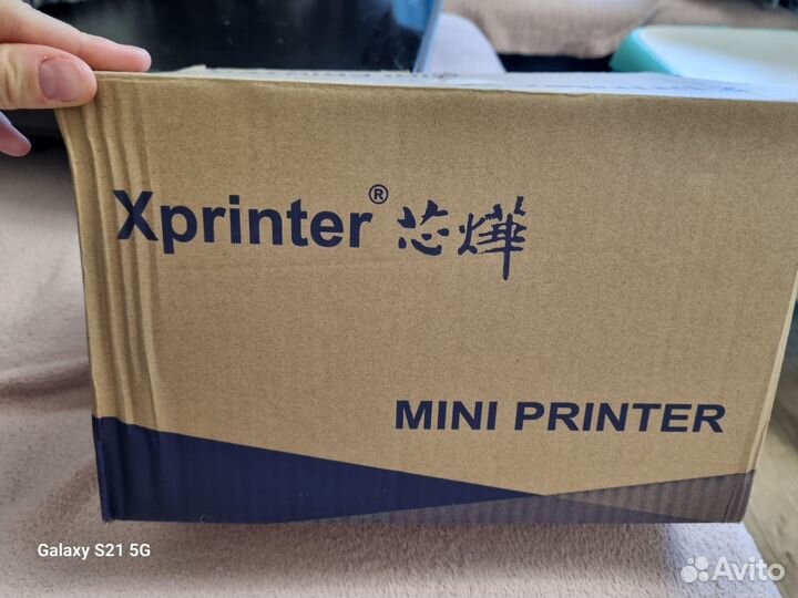 Термопринтер этикеток xprinter xp 365b