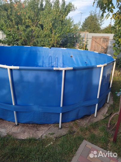 Каркасный бассейн 457 х 122 бу
