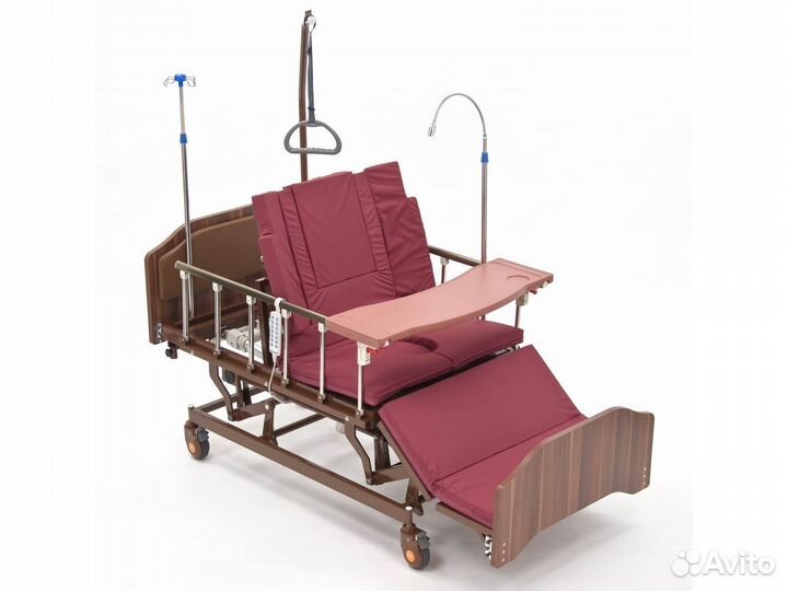 Медицинская кровать регулировка высоты гидропривод