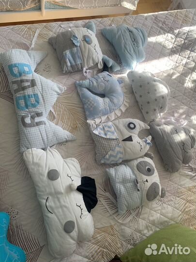 Бортики в кроватку