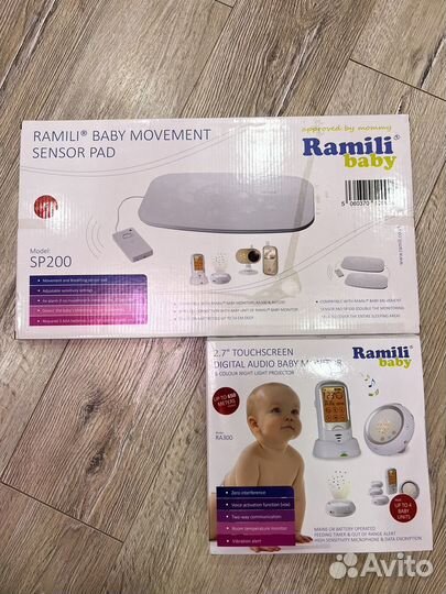 Мотитор дыхания,радионяня Ramili baby