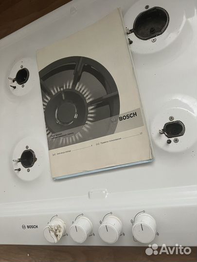 Газовая варочная панель bosch