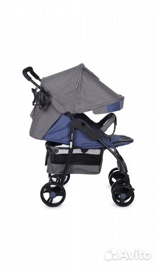 Прогулочная коляска babyton comfort blue - grey