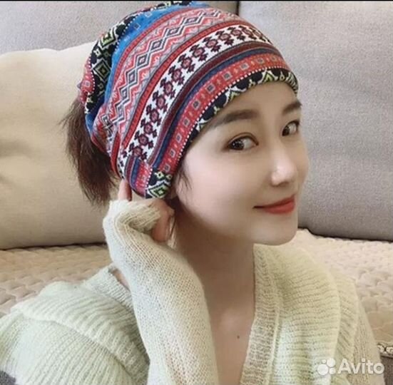 Шапка-трансформер мультитуба демисезонная