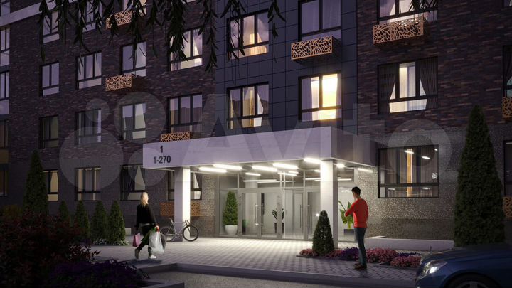 2-к. квартира, 77,6 м², 25/25 эт.