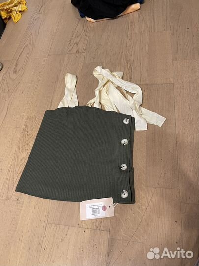 Топ баска с подтяжками Ushatava