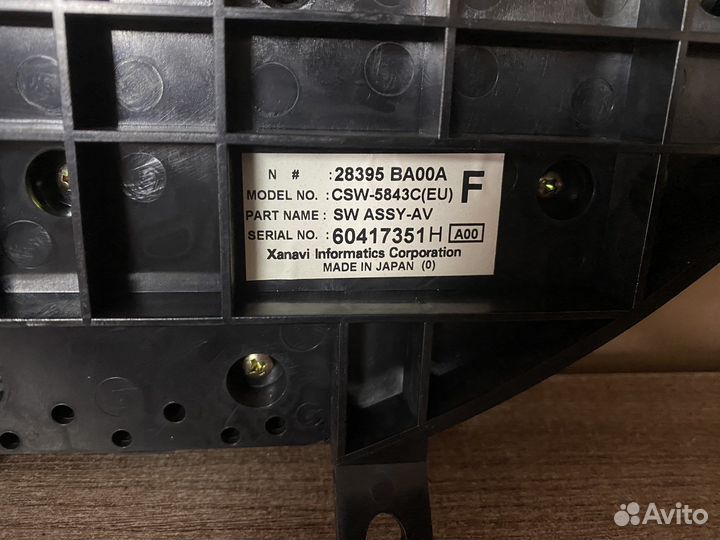 Блок управления печкой Nissan Primera (P12)