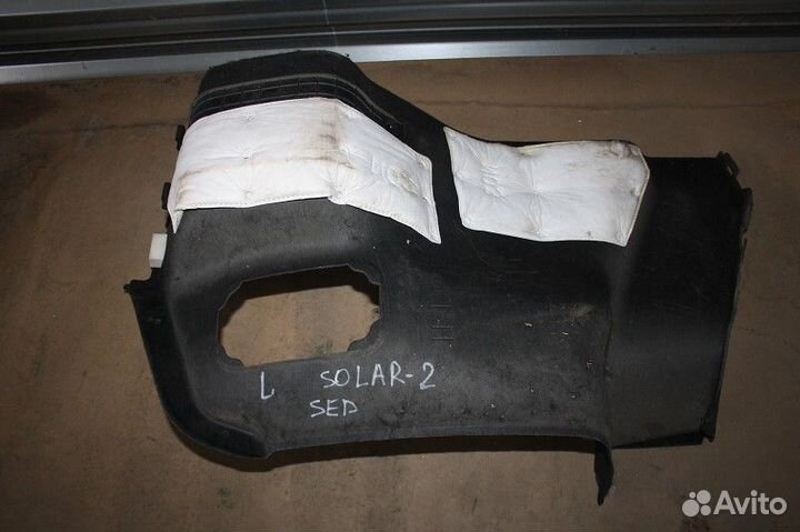 Обшивка багажника (левая) hyundai solaris 2017