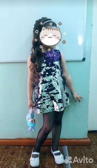 Платье-туника для девочки