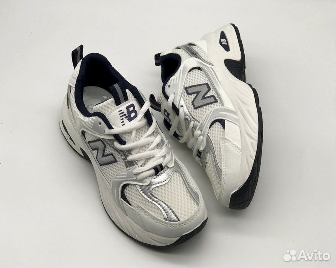 NB 530: Женские, белые, 36-41