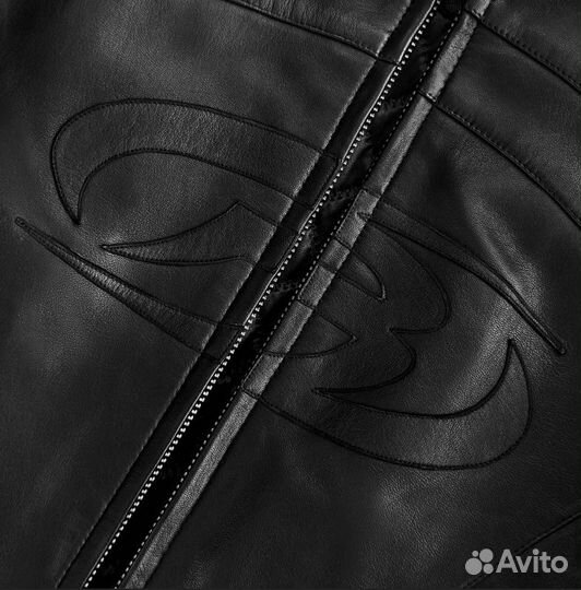 Кожаный Бомбер Vintage Balenciaga Opium type y2k