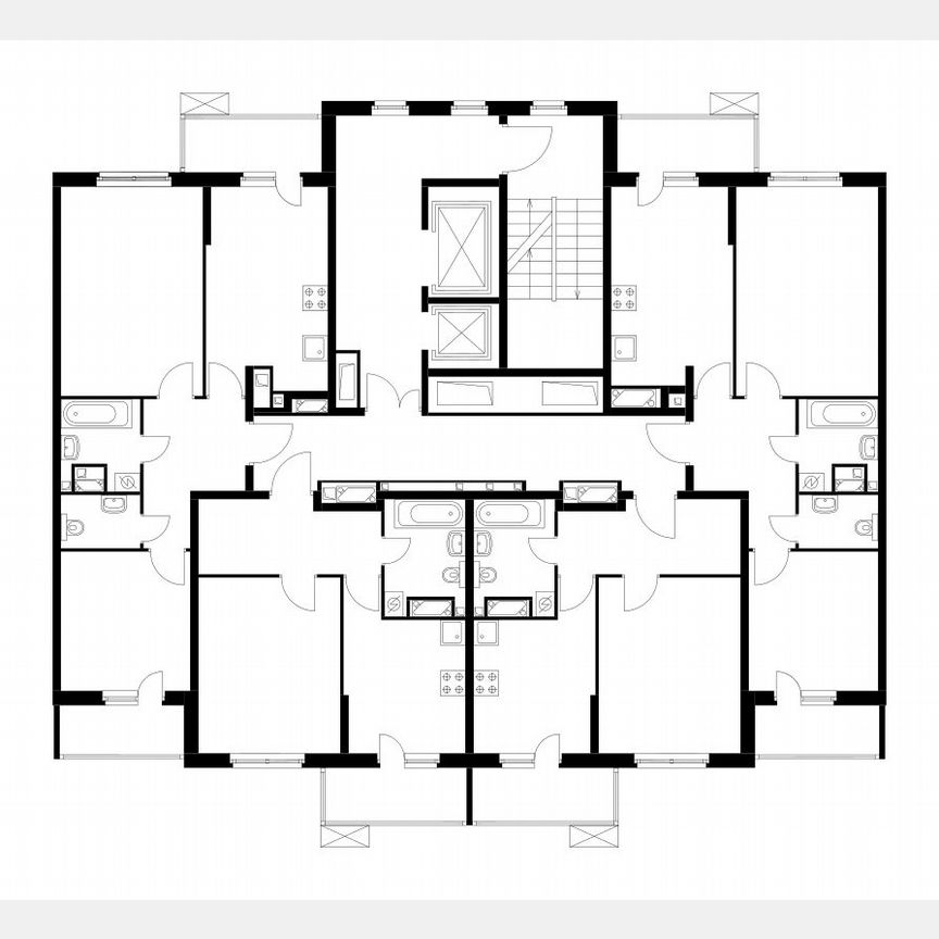 1-к. квартира, 39,1 м², 11/24 эт.
