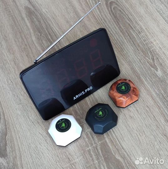 Табло вызова персонала и кнопки модель Бургер