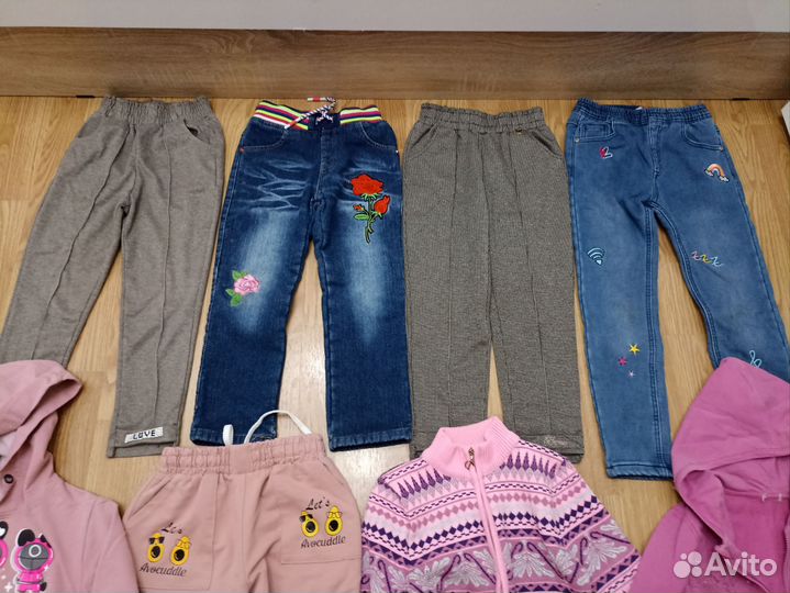 Одежда для девочки 116 пакетом