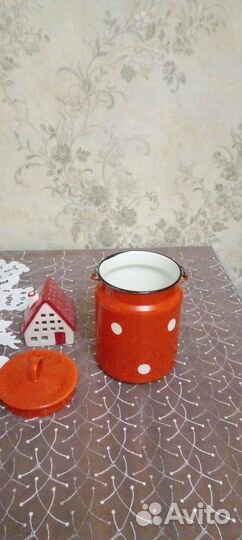 Бидончик эмалированный
