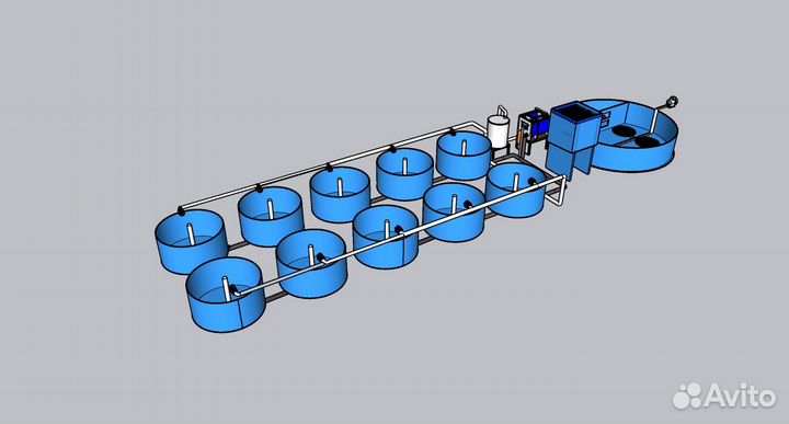 Узв на 3 тонны осетра в год