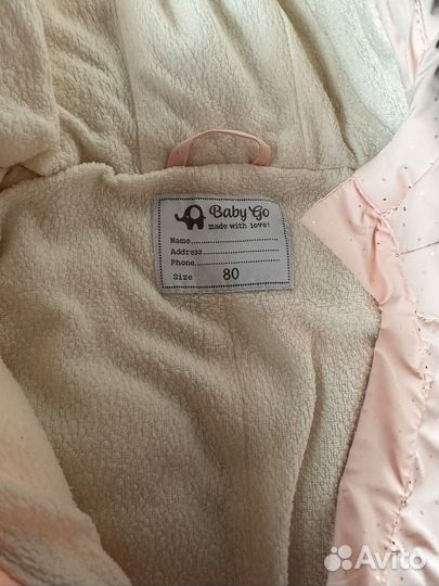 Комбинезон для девочки 80