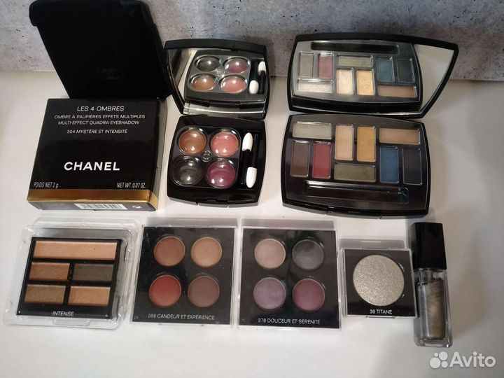 Тени Chanel YSL Lancome Fenty Too faced Nars