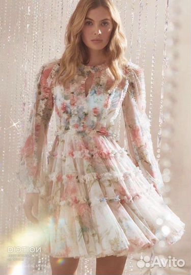 Платье из органзы Zimmermann