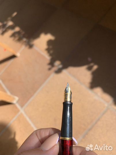 Ручка перьевая Waterman позолота