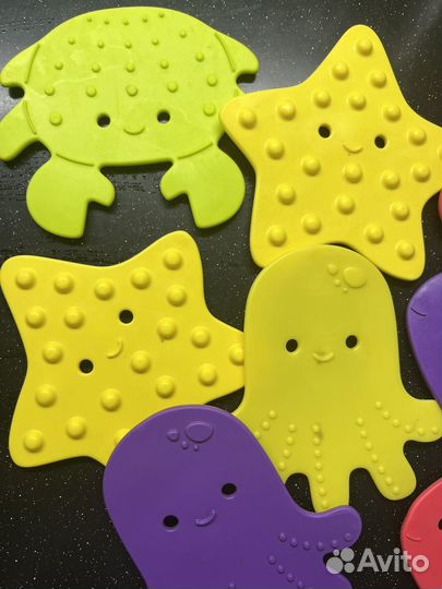 Roxy-kids мини-коврики для ванной 8 шт