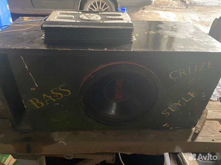 Сабвуфер и усилитель