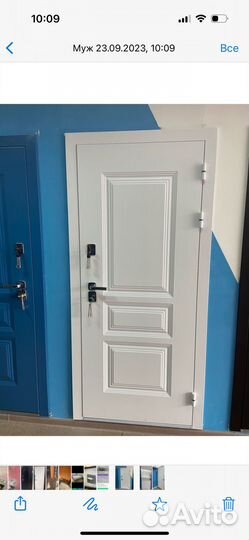 Дверь входная металлическая с терморазрывом