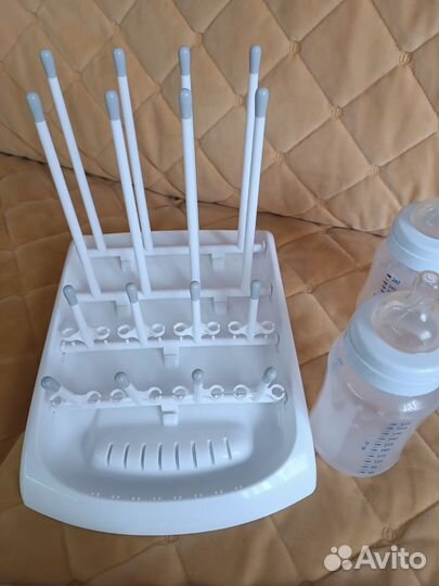 Бутылочки avent, сушилки, ершик