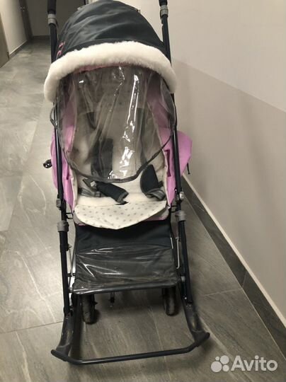 Санки коляска nika kids