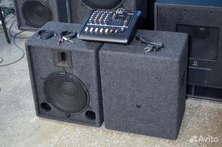 Комплект звука в банкетный зал, кафе, клуб итд