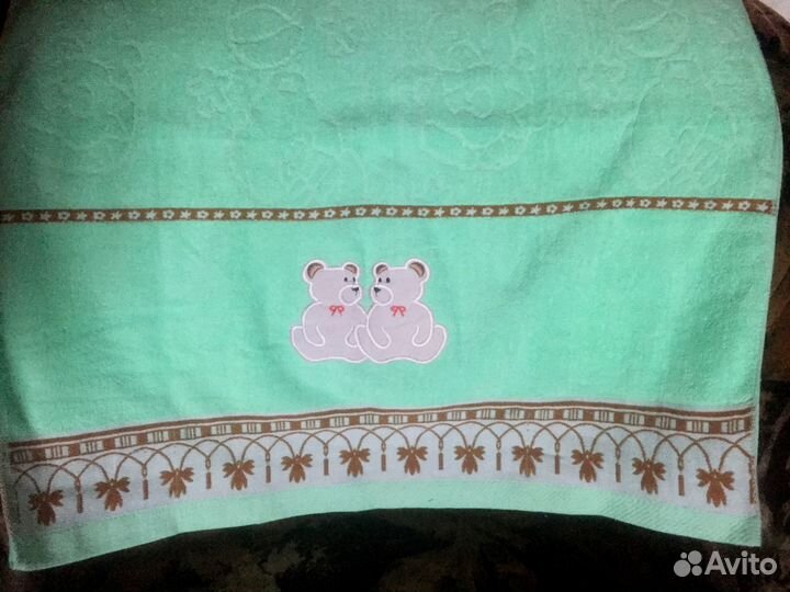 Махровые полотенца новые