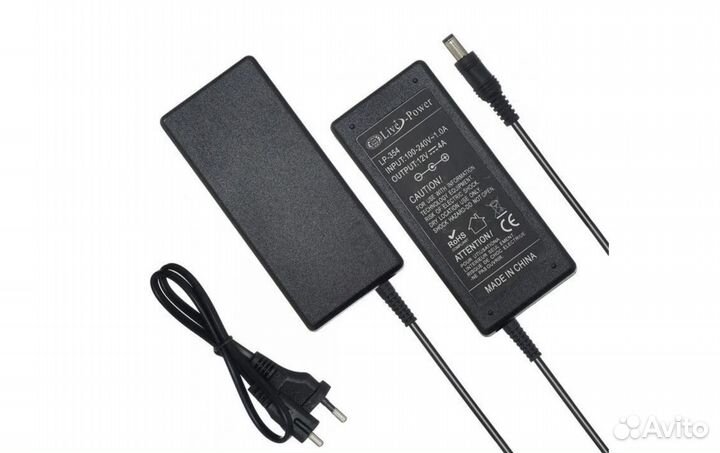 Блок питания 12V/4A (5,5*2,5 мм)