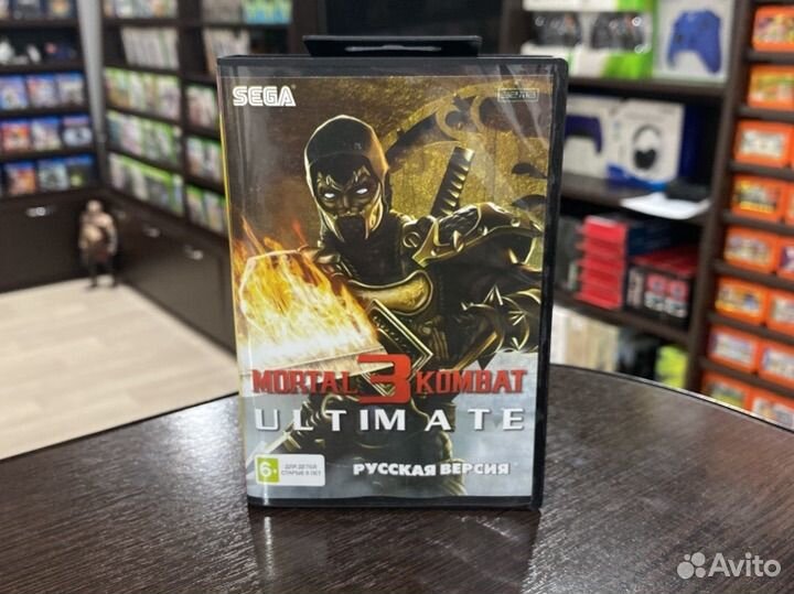 Mortal Kombat 3 Ultimate Картриджи sega genesis