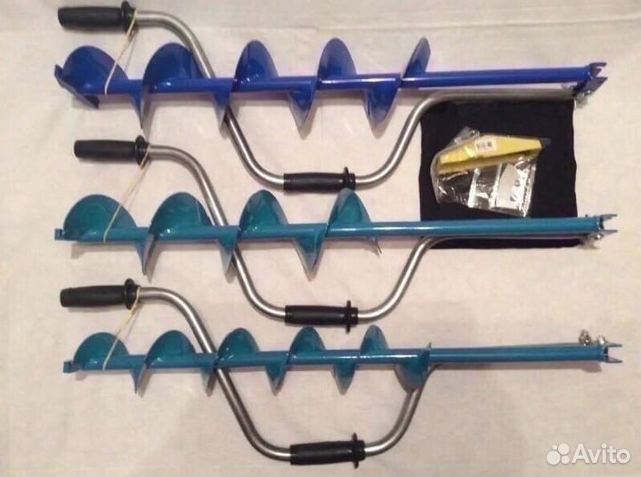 Ледобуры + корабль прикормочный