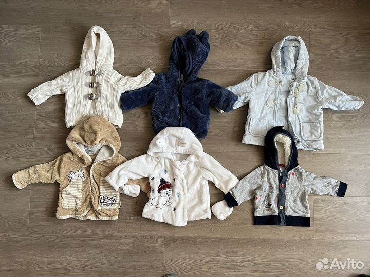 Детские вещи пакетом от 0 до года