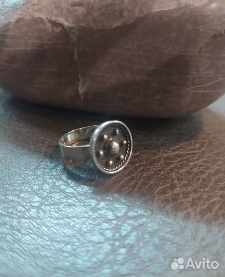Кольцо серебряное
